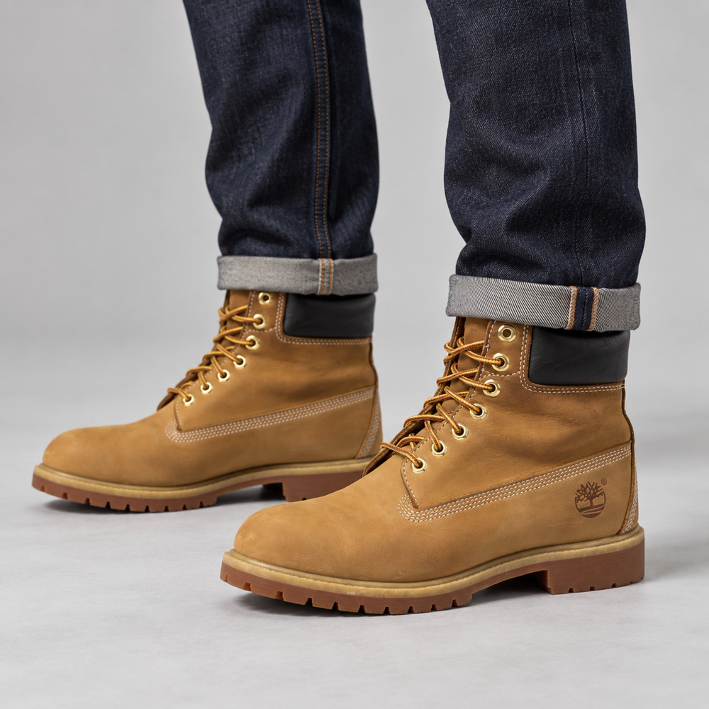 Timberland Mens 9M Wheat Waterproof Leather PrimaLoft 6-inch Boots 10061A7498
